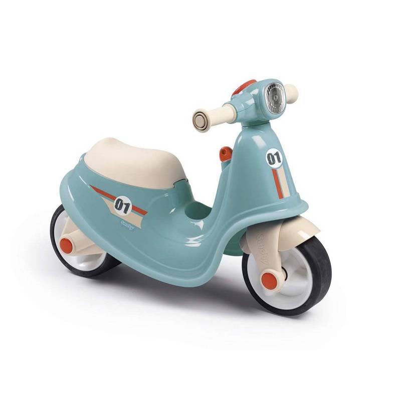 Rutschauto Smoby Scooter Blau Motorrad von Smoby