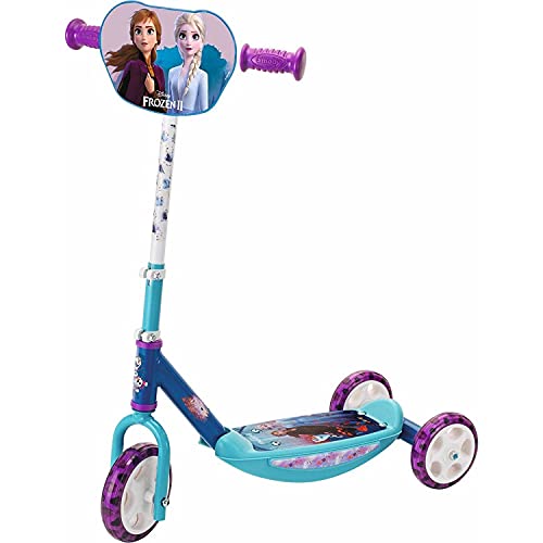 Smoby - Die Eiskönigin Roller - 3 Rädriger Scooter, höhenverstellbaren Lenker, stabiler Metallrahmen, einfachen Transport, für Kinder ab 3 Jahren, 70 cm von Smoby