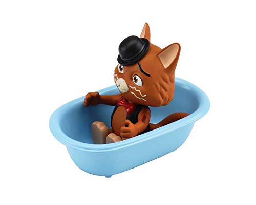Smoby 7600180116 180116 Spielfigur Stink mit Badewanne, Figur aus der 44 Cats Serie, für Kinder ab 3 Jahren, Mehrfarbig von Smoby