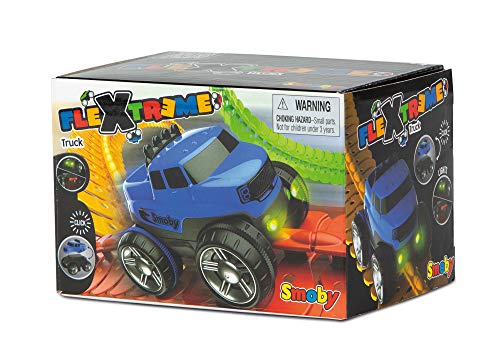 Smoby – FleXtreme SUV blau – zusätzliches Auto für Flextreme Starter-Set, Rennbahn für Autos, für Kinder ab 4 Jahren, flexible Strecke mit Looping von Smoby