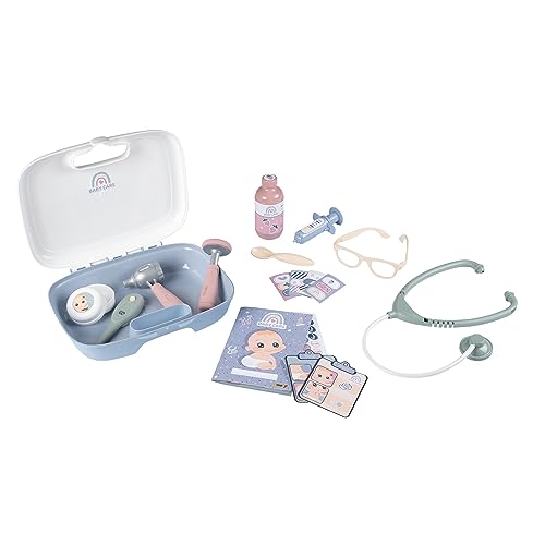 Smoby Toys - Arztkoffer Kinder (klein) - Spielzeug-Doktorkoffer mit Zubehör (19 Teile) - Medizin-Koffer für Kinder ab 3 Jahren Smoby Toys - Arztkoffer Kinder (klein) - Spielzeug-Doktorkoffer mit Zubehör (19 Teile) - Medizin-Koffer für Kinder ab 3 Jahren von Smoby