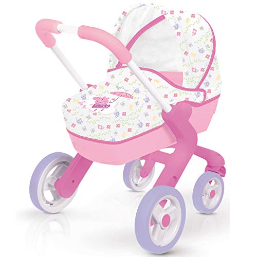 Smoby 251306 Peppa Pig Kinderwagen Pop von Smoby