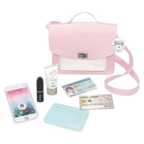 Smoby - My Beauty Bag - Kosmetiktasche mit 7 Zubehörteilen und Fake Makeup – für Kinder ab 3 Jahre von Smoby