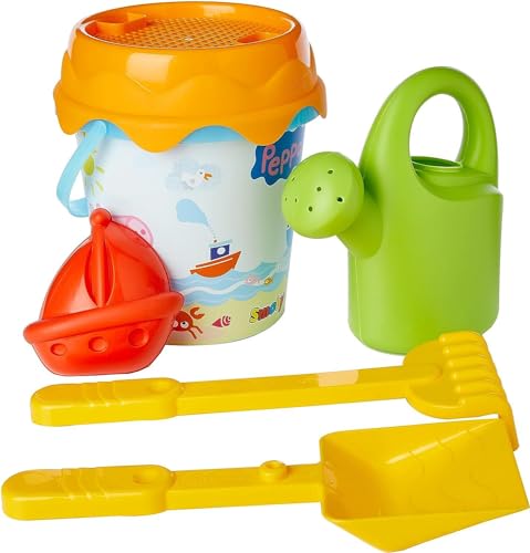 Smoby Peppa Wutz 40237 Strandeimer, komplett Smoby Peppa Wutz 40237 Strandeimer, komplett von Smoby