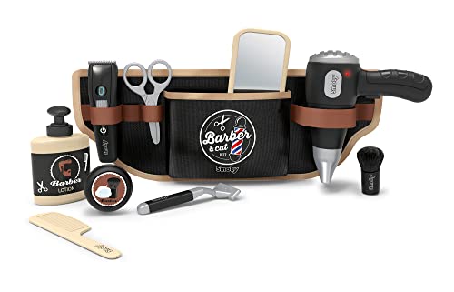 Smoby Toys - Friseur & Barber Gürtel für Kinder - Spielzeug-Set mit Zubehör zum Frisieren, Rasieren & Styling - für Jungen & Mädchen ab 3 Jahren Smoby Toys - Friseur & Barber Gürtel für Kinder - Spielzeug-Set mit Zubehör zum Frisieren, Rasieren & Styling - für Jungen & Mädchen ab 3 Jahren von Smoby