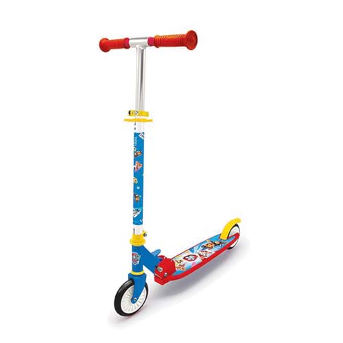 Smoby - Paw Patrol - 2-rädriger Roller für Kinder - Klappbar - Höhenverstellbarer Lenker - Lautlose Rollen und Bremse von Smoby