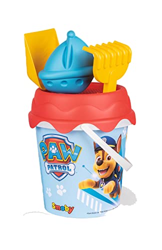 Smoby 7600862150 Paw Patrol Strandeimer mit Zubehör, bunt Smoby 7600862150 Paw Patrol Strandeimer mit Zubehör, bunt von Smoby