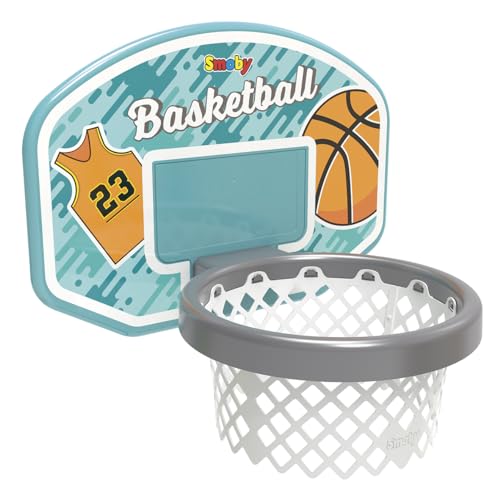 Smoby - Basketballkorb 3-in-1 - Zubehör für Smoby Rutsche - Kinderspielzeug - Ab 3 Jahre - 820700 von Smoby