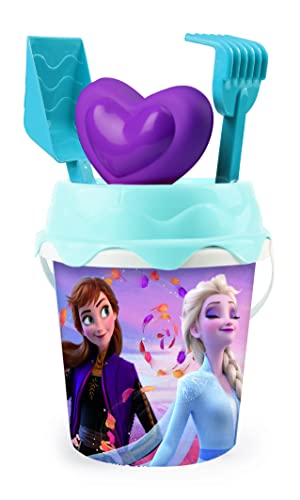 Smoby 862141 Frozen Eiskönigin Strandeimer mit Zubehör, Maße: 17 x 17 x 35 cm, inkl. Eimer, Sieb, Schaufel, Rechen und Form. Ab 18 Monaten Smoby 862141 Frozen Eiskönigin Strandeimer mit Zubehör, Maße: 17 x 17 x 35 cm, inkl. Eimer, Sieb, Schaufel, Rechen und Form. Ab 18 Monaten von Smoby