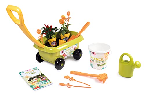 Smoby - Stille, die Trolley drängt, die auf Rädern + Accessoires garniert ist - französische Fertigung Smoby - Stille, die Trolley drängt, die auf Rädern + Accessoires garniert ist - französische Fertigung von Smoby