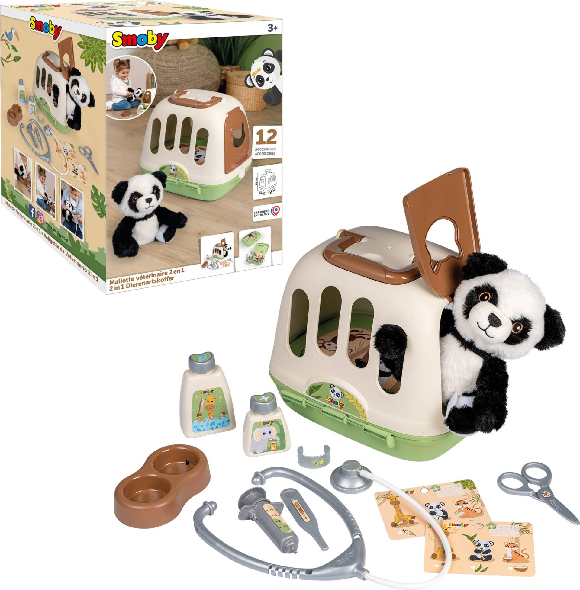 Smoby Animal Care Case Spielset Smoby Animal Care Case Spielset von Smoby