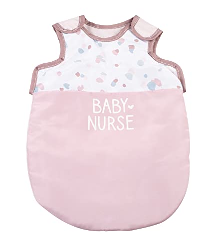 Smoby - Baby Nurse Puppen-Schlafsack - für Puppen bis 42 cm, der Schlafsack ist wattiert und waschbar, für Kinder ab 18 Monaten von Smoby