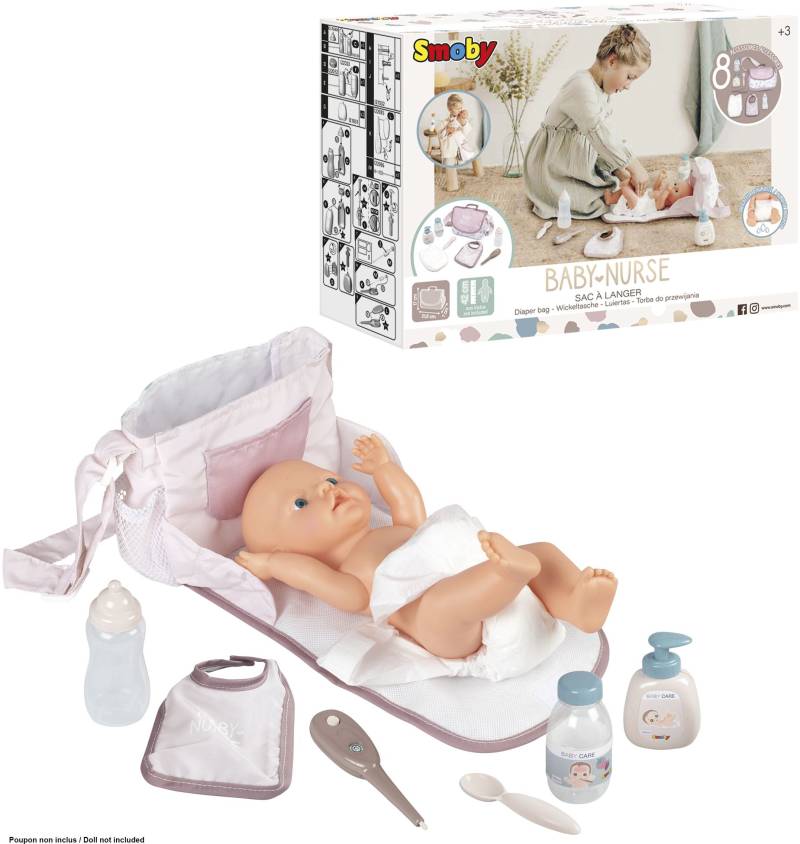 Smoby Baby Nurse Wickeltasche von Smoby