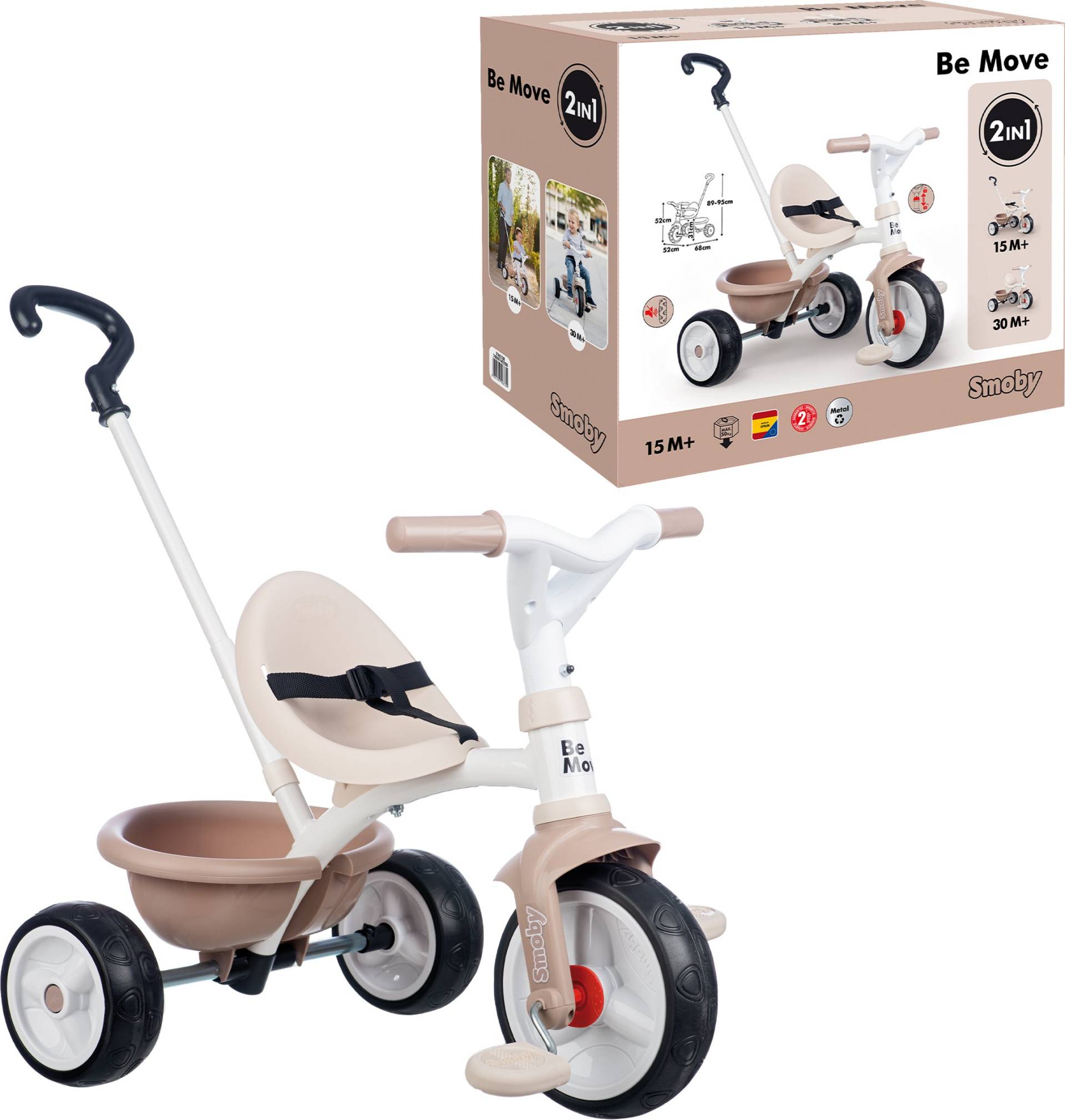 Smoby Be Move Dreirad, Beige Smoby Be Move Dreirad, Beige von Smoby