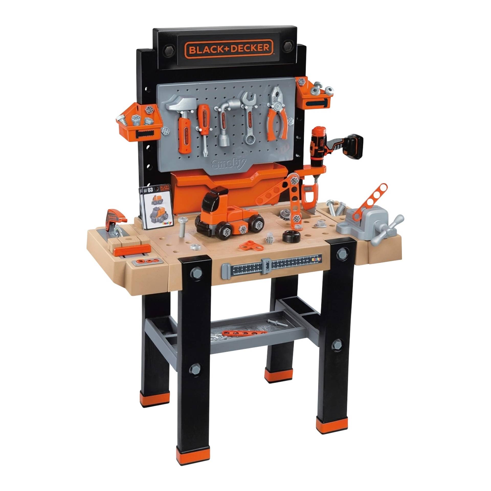 Smoby Black+Decker Super Werkbank Center von Smoby