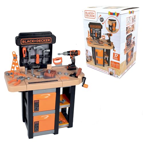 Smoby Black+Decker Werkbank Open-Work von Smoby