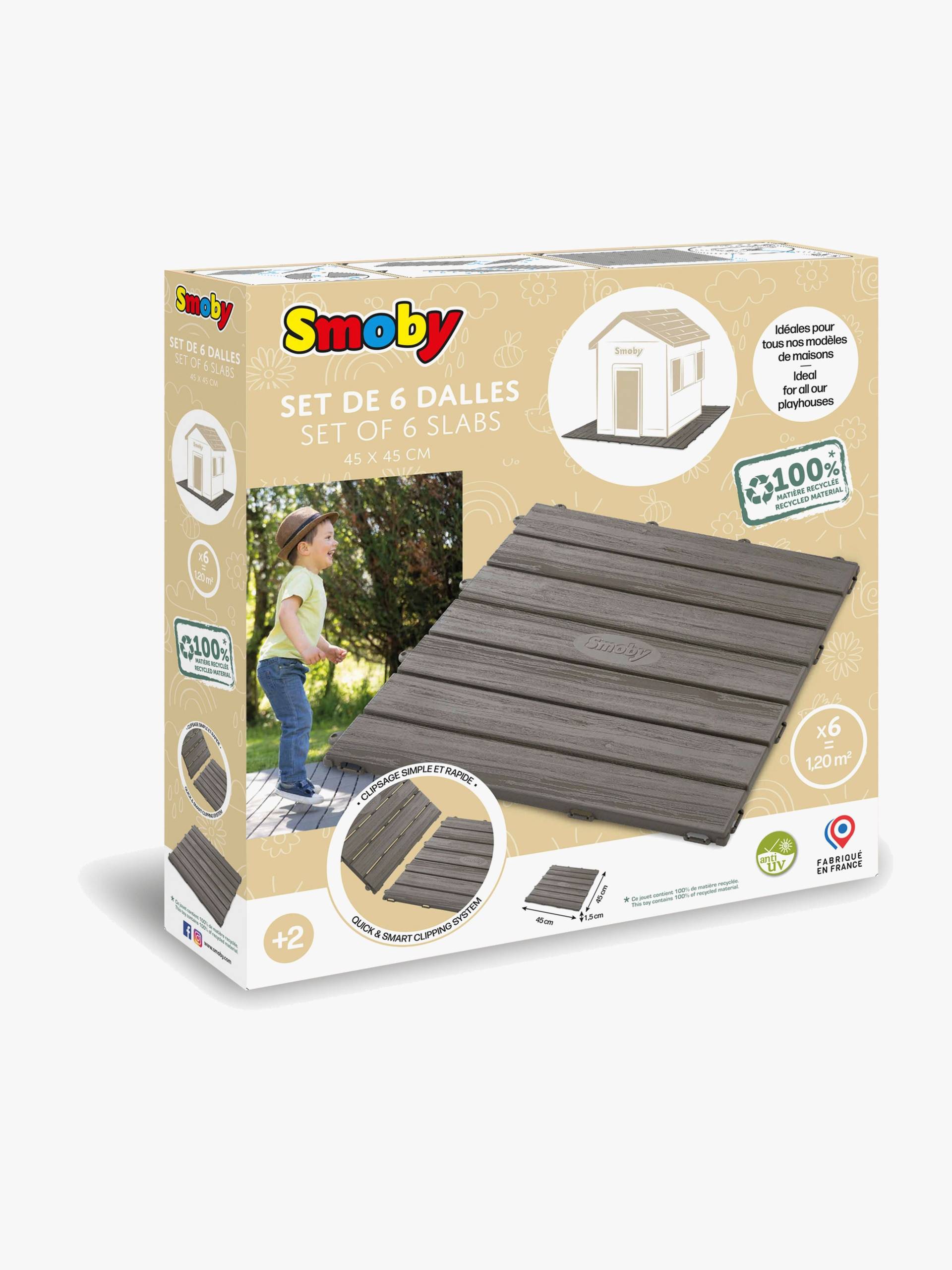 Smoby Bodenplatten 45x45 cm, 6 Teile von Smoby
