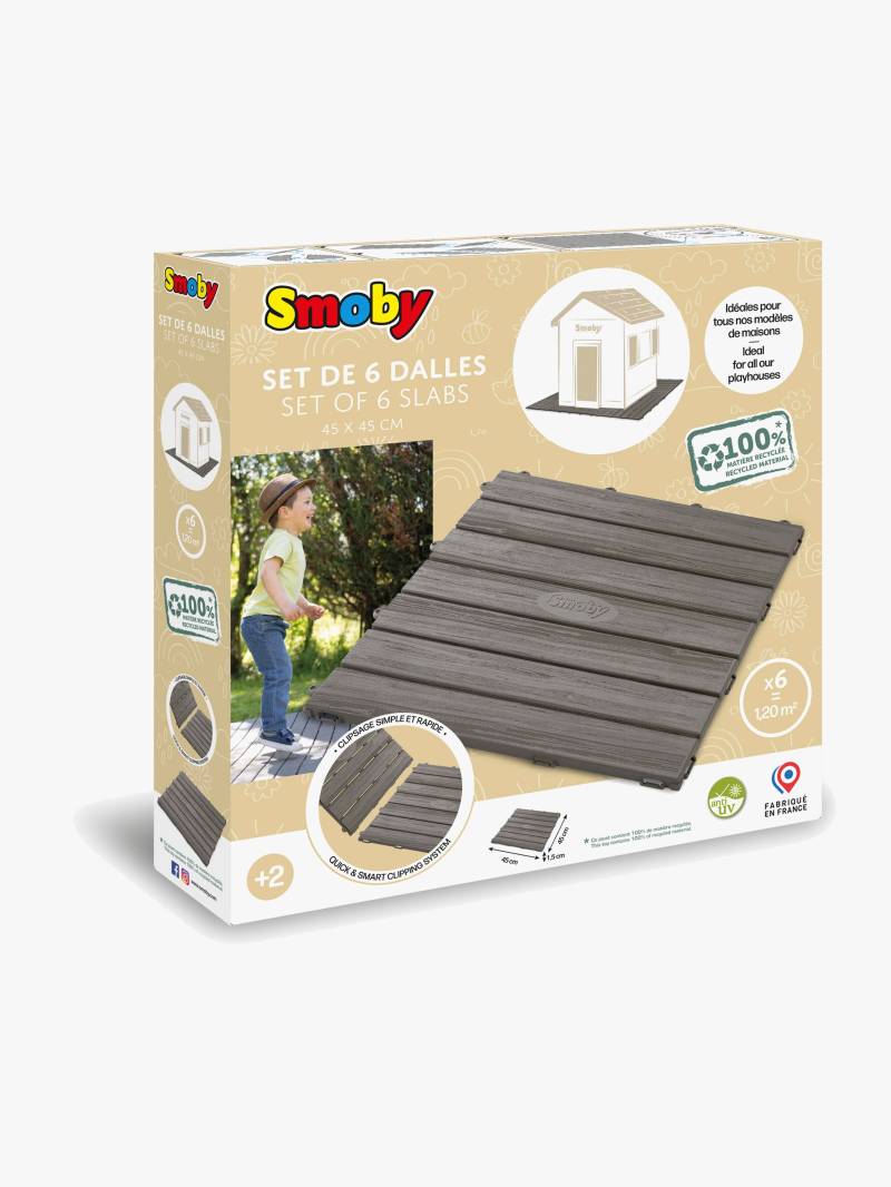 Smoby Bodenplatten 45x45 cm, 6 Teile Smoby Bodenplatten 45x45 cm, 6 Teile von Smoby