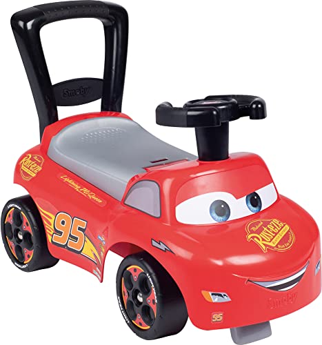 Smoby - Cars Auto - Rutscherfahrzeug - Kinderfahrzeug mit Staufach und Kippschutz, für drinnen und draußen, Cars Design, für Kinder ab 10 Monaten, Smoby - Cars Auto - Rutscherfahrzeug - Kinderfahrzeug mit Staufach und Kippschutz, für drinnen und draußen, Cars Design, für Kinder ab 10 Monaten, von Smoby
