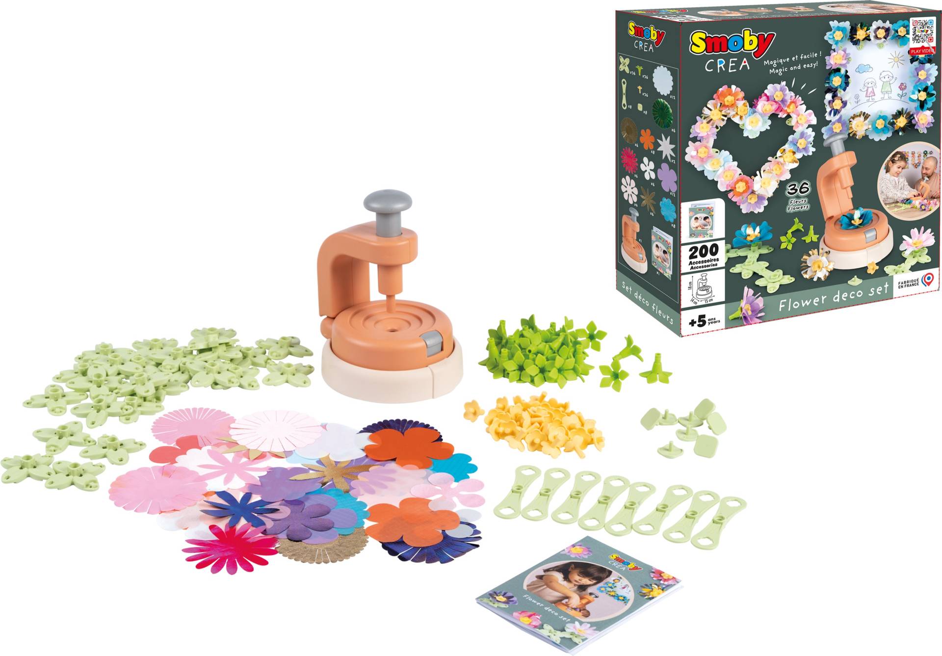Smoby Crea Deco Blumen Kreativset Smoby Crea Deco Blumen Kreativset von Smoby