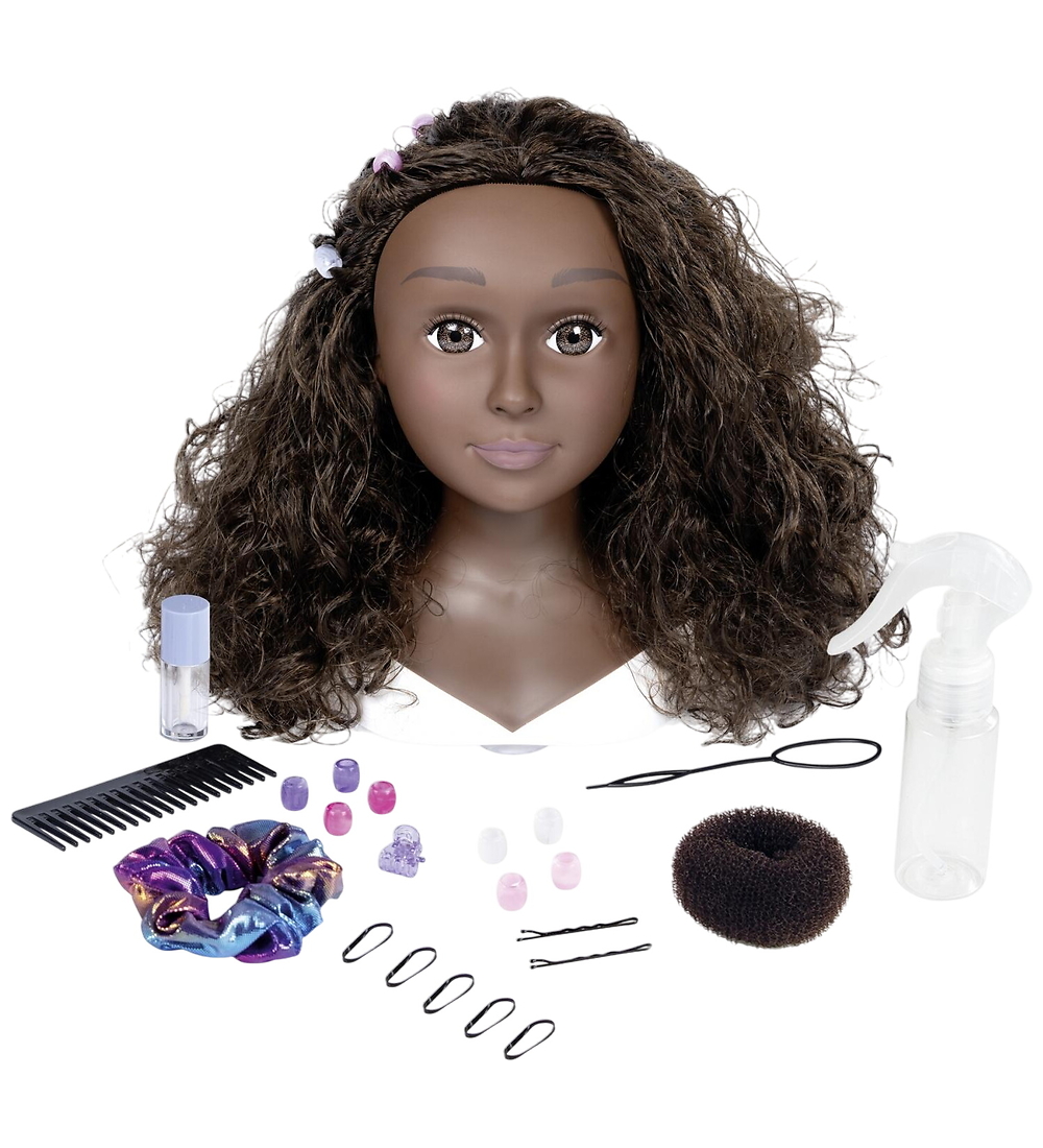 Smoby Friseurpuppe m. Zubehör - My Beauty Afro - 23 Teile - Smoby - One Size - Puppen Smoby Friseurpuppe m. Zubehör - My Beauty Afro - 23 Teile - Smoby - One Size - Puppen von Smoby
