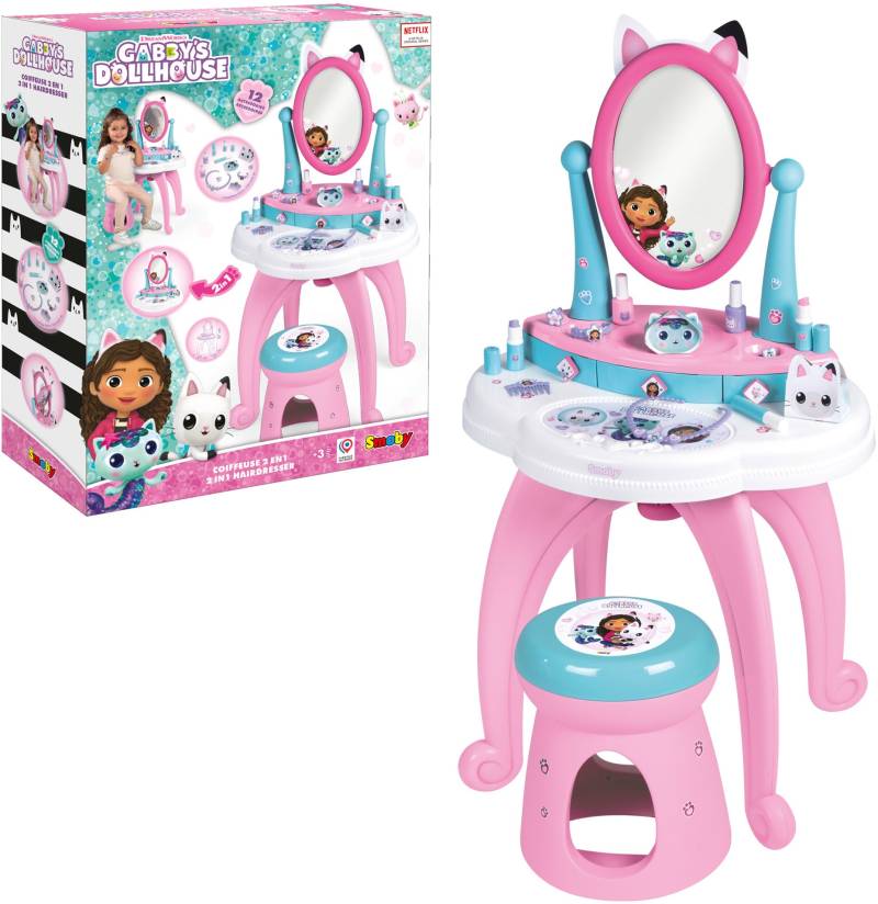 Smoby Gabby's Dollhouse 2-in-1 Schminktisch mit Hocker von Smoby