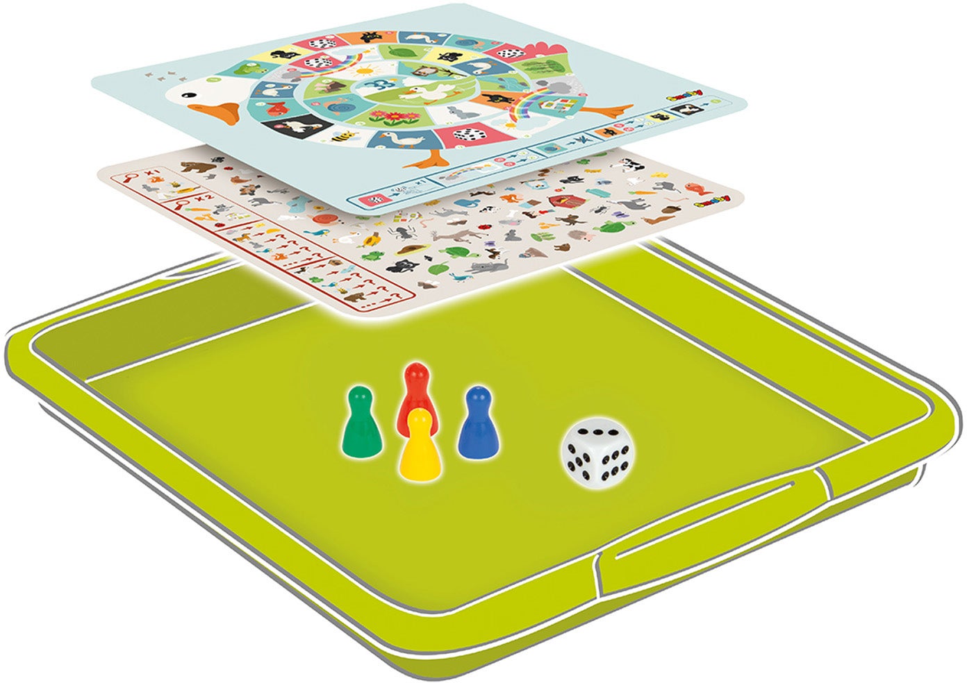 Smoby Schublade mit 4 Spielen Smoby Schublade mit 4 Spielen von Smoby