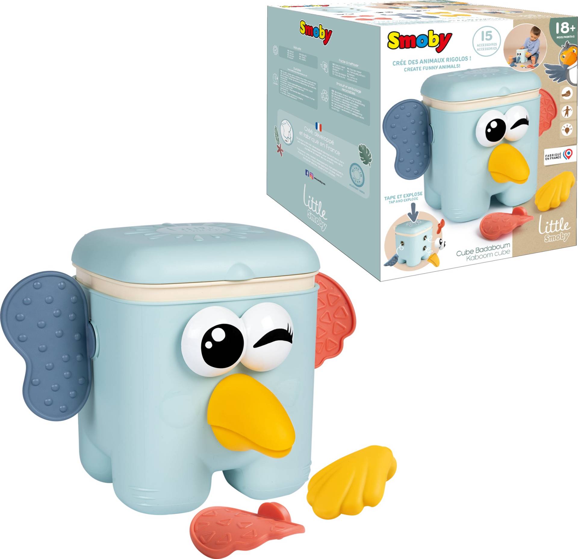 Smoby Kaboom Aktivitätswürfel, Babyspielzeug Smoby Kaboom Aktivitätswürfel, Babyspielzeug von Smoby