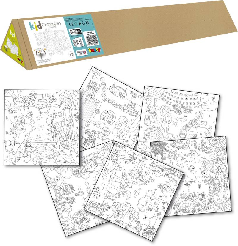 Smoby Kid Colouring Zeichenpapier Nachfüllpackung von Smoby