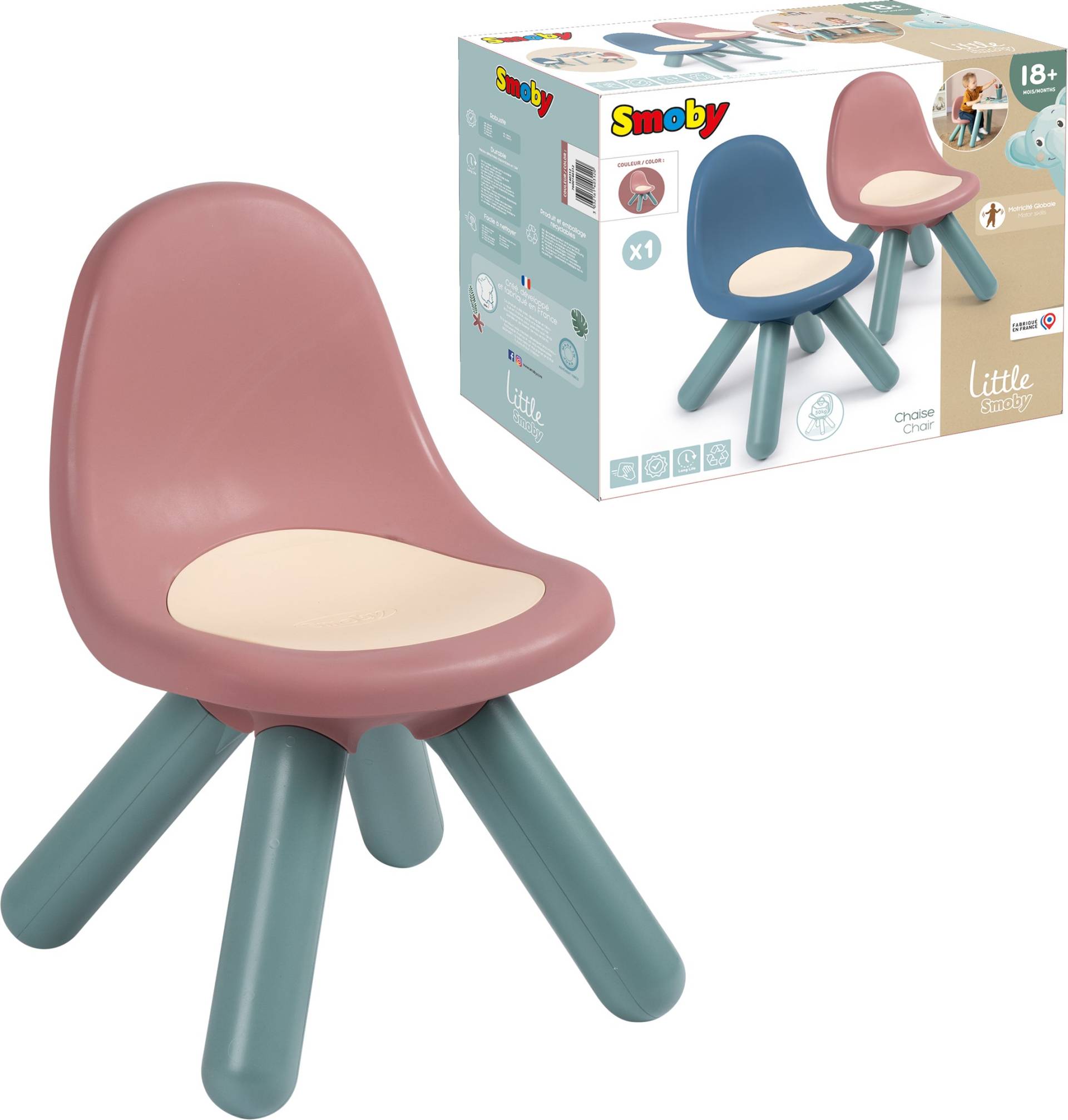 Smoby Kid Stuhl, Rosa Smoby Kid Stuhl, Rosa von Smoby