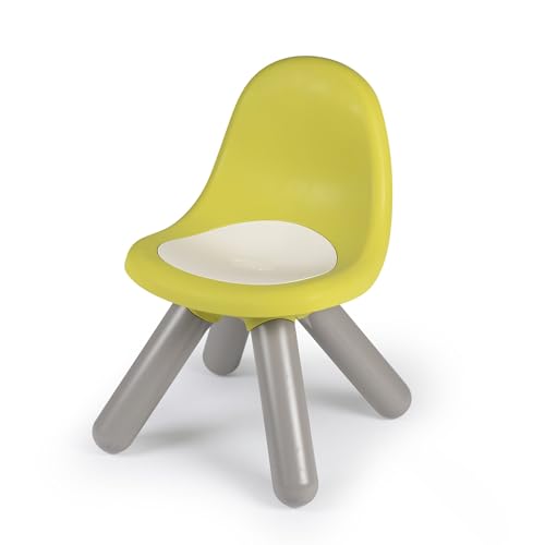 Smoby - Kid Stuhl Lime – Design Kinderstuhl für Kinder ab 18 Monaten, für Innen und Außen, Kunststoff, ideal für Garten, Terrasse, Kinderzimmer von Smoby