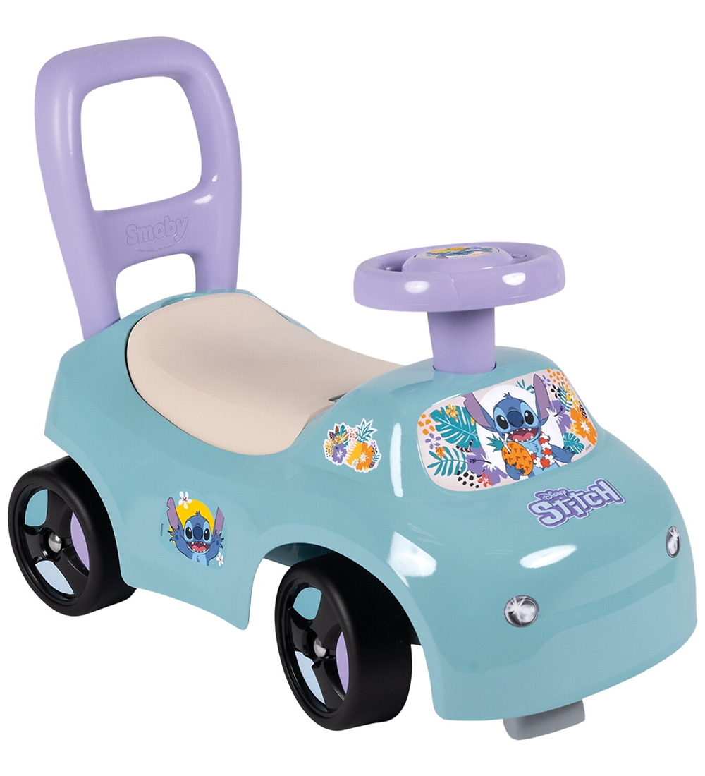 Smoby Lauflernwagen - Auto Ride An - Stitch - Smoby - One Size - Lauflernwagen Smoby Lauflernwagen - Auto Ride An - Stitch - Smoby - One Size - Lauflernwagen von Smoby