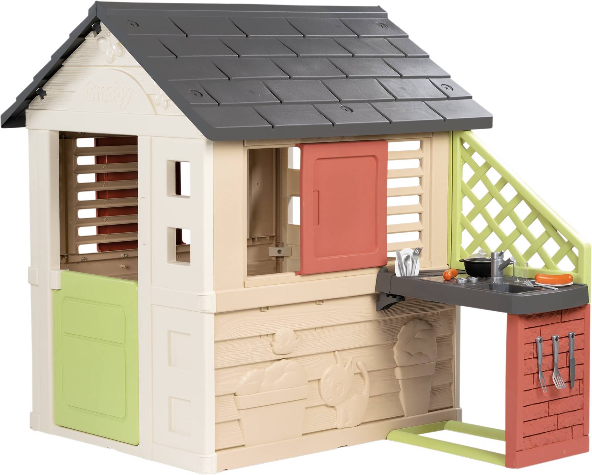 Smoby Life Nature Spielhaus mit Küche von Smoby