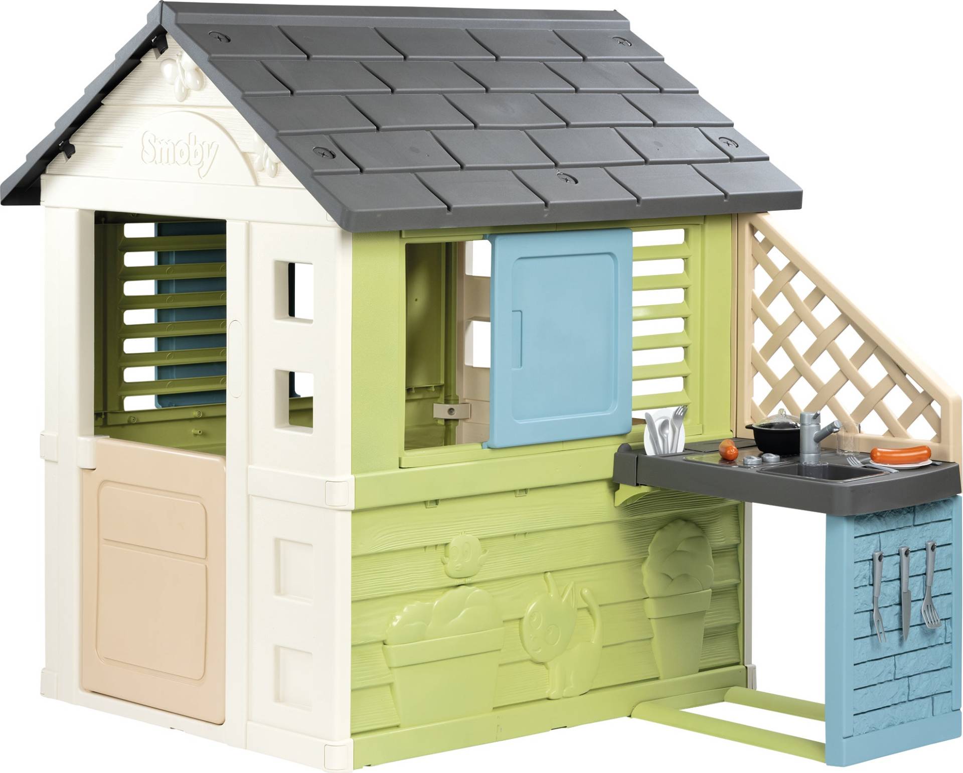 Smoby Life Pretty Spielhaus mit Küche von Smoby