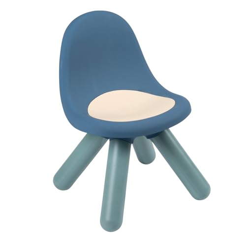 Smoby Little Kid Stuhl Nordic Blue – Design Kinderstuhl für Kinder ab 18 Monaten, für Innen und Außen, Kunststoff, ideal für Garten, Terrasse, Kinderzimmer von Smoby