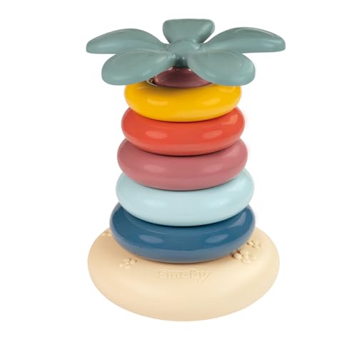 Smoby Little Pyramide Culbuto – 5 Ringe zum Stapeln – Wippspiel – Lernen der Farben und Koordination der Gesten – ab 12 Monaten – Französisches Produkt Smoby Little Pyramide Culbuto – 5 Ringe zum Stapeln – Wippspiel – Lernen der Farben und Koordination der Gesten – ab 12 Monaten – Französisches Produkt von Smoby
