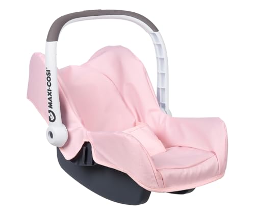 Smoby - Maxi Cosi Autositz - Autositz mit Tragebügel im Original Maxi-Cosi Design, Puppen-Zubehör für Puppen bis 42 cm, für Kinder ab 3 Jahren, rosa Smoby - Maxi Cosi Autositz - Autositz mit Tragebügel im Original Maxi-Cosi Design, Puppen-Zubehör für Puppen bis 42 cm, für Kinder ab 3 Jahren, rosa von Smoby