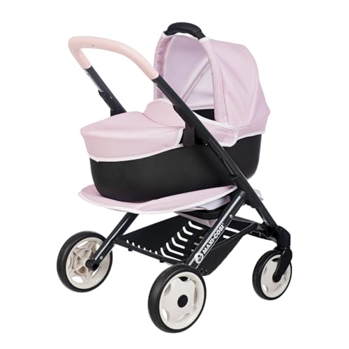 Smoby Maxi-Cosi Kinderwagen und Kinderwagen, Rosa, für Puppen bis 42 cm, 3-in-1, ab 3 Jahren, hergestellt in Spanien Smoby Maxi-Cosi Kinderwagen und Kinderwagen, Rosa, für Puppen bis 42 cm, 3-in-1, ab 3 Jahren, hergestellt in Spanien von Smoby