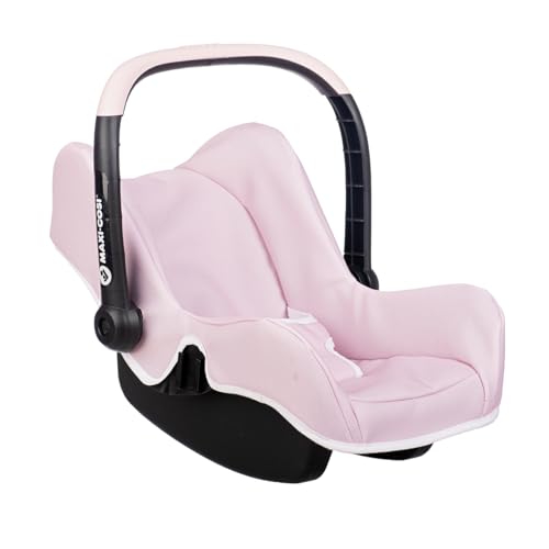 Smoby Maxi-Cosi – Sitz Rosa – Nachahmungsspielzeug – für Puppen bis 42 cm – leicht – Griff schwenkbar – ab 3 Jahren – hergestellt in Spanien von Smoby