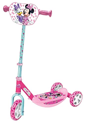 Smoby - Minnie Roller - 3 Rädriger Scooter, höhenverstellbaren Lenker, stabiler Metallrahmen, einfachen Transport, für Kinder ab 3 Jahren Smoby - Minnie Roller - 3 Rädriger Scooter, höhenverstellbaren Lenker, stabiler Metallrahmen, einfachen Transport, für Kinder ab 3 Jahren von Smoby