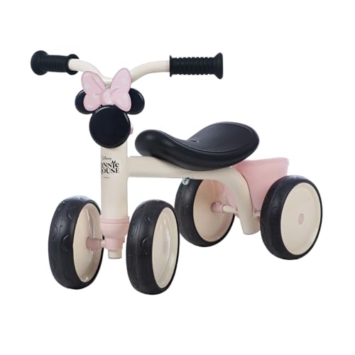 Smoby - Minnie Rookie Rutscher für Kinder - Metallrahmen, leise Räder, Stauraum & Transportgriff - Fördert Motorik & Stabilität ab 12 Monaten Smoby - Minnie Rookie Rutscher für Kinder - Metallrahmen, leise Räder, Stauraum & Transportgriff - Fördert Motorik & Stabilität ab 12 Monaten von Smoby