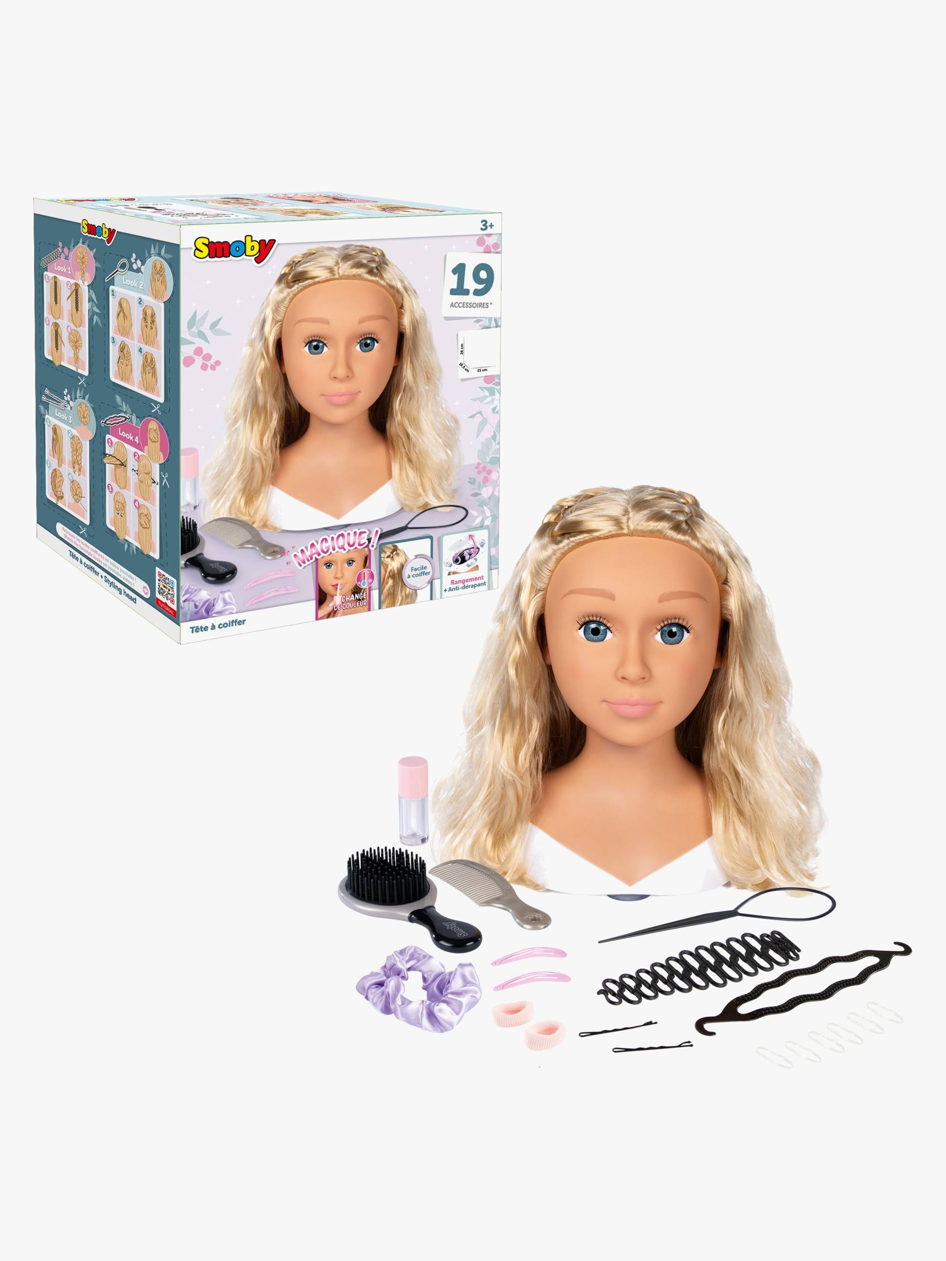 Smoby My Beauty Blonde Stylingkopf von Smoby