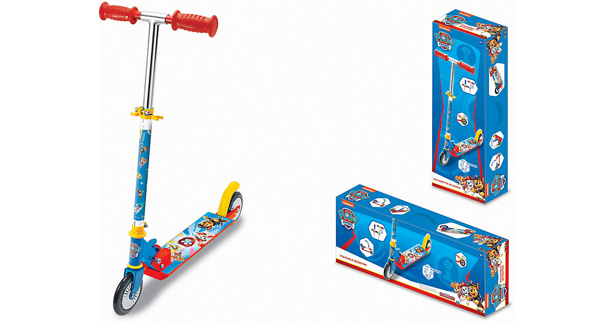 Smoby Paw Patrol Roller mit Bremse, klappbar hellblau Smoby Paw Patrol Roller mit Bremse, klappbar hellblau von Smoby