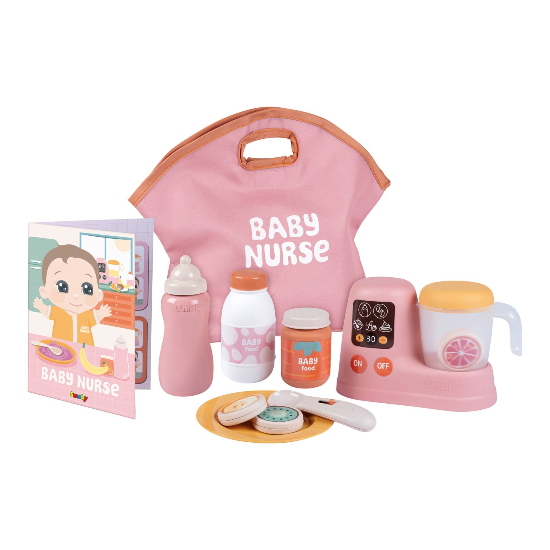 Smoby Puppen-Fütterset Baby Nurse von Smoby