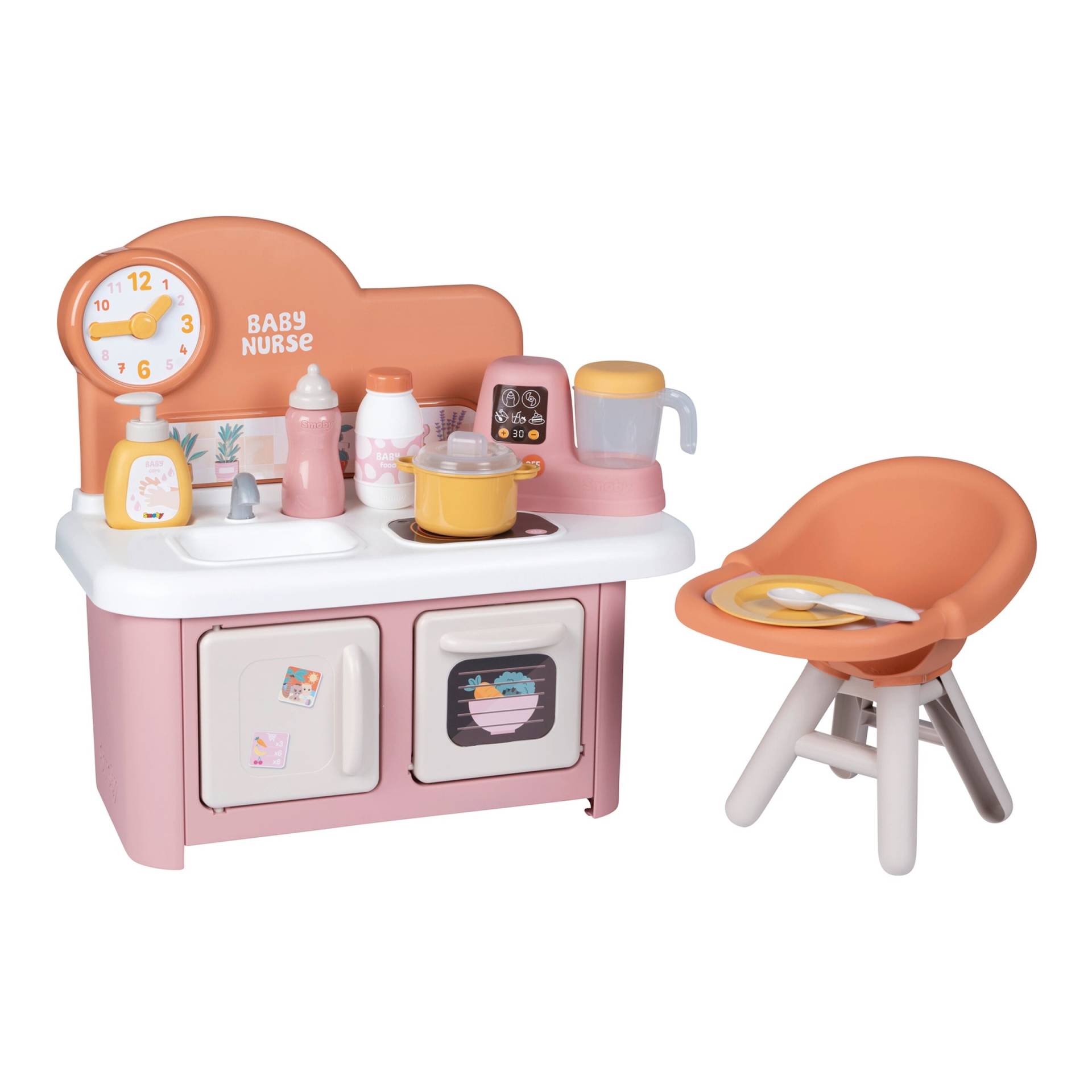 Smoby Puppenküche + Hochstuhl Baby Nurse Smoby Puppenküche + Hochstuhl Baby Nurse von Smoby