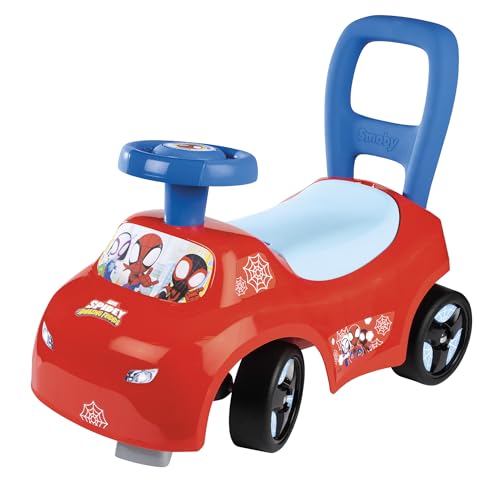 Smoby Spidey Rutscher – wendiges Kinderfahrzeug mit Hupenlenkrad – Rückenstütze, Staufach, Kippschutz – für Kinder ab 10 Monaten Smoby Spidey Rutscher – wendiges Kinderfahrzeug mit Hupenlenkrad – Rückenstütze, Staufach, Kippschutz – für Kinder ab 10 Monaten von Smoby