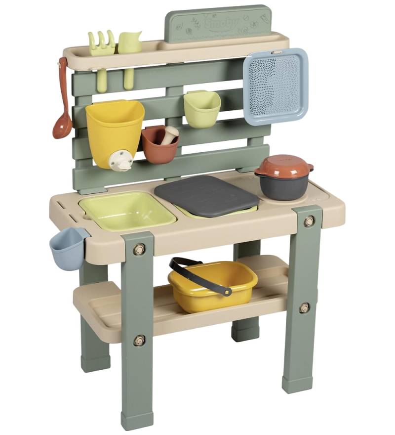 Smoby Spielküche - Schlamm - Smoby - One Size - Spielküchen Smoby Spielküche - Schlamm - Smoby - One Size - Spielküchen von Smoby