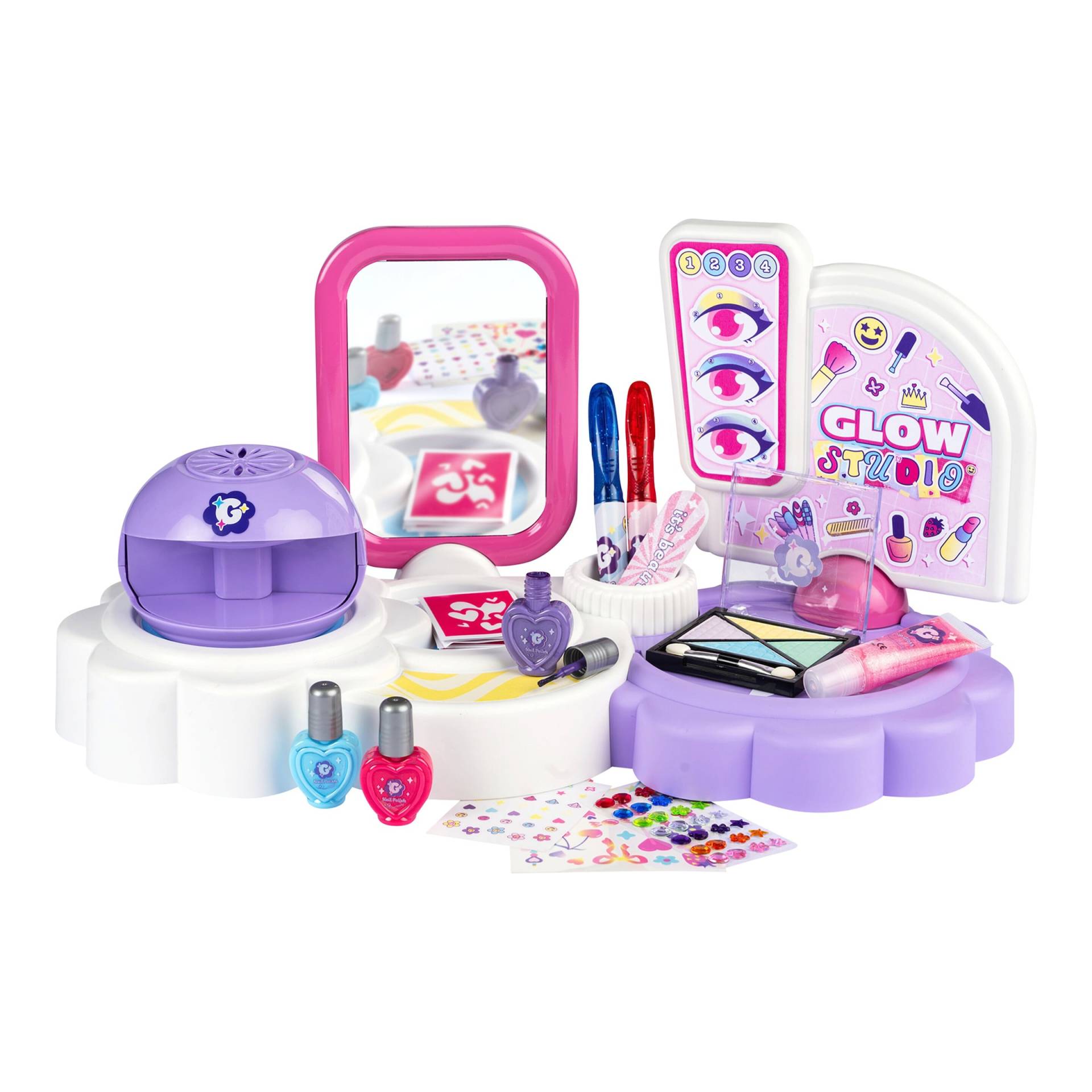 Smoby Stylingset Glow Station 3in1 GlamMeUp von Smoby