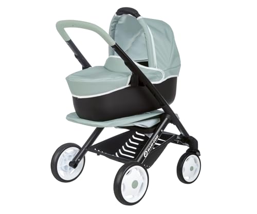 Smoby - Maxi Cosi 3-in-1 Kombi Puppenwagen - für Puppen bis 42 cm – wandelbarer Puppenwagen für unterschiedliche Bedürfnisse im Quinny-Design, für Kinder ab 3 Jahren von Smoby