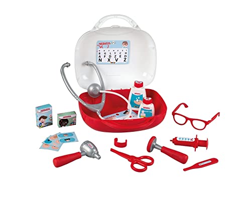 Smoby Toys - Arztkoffer Kinder (klein) - Spielzeug-Doktorkoffer mit Zubehör (15 Teile) - Medizin-Koffer für Kinder ab 3 Jahren Smoby Toys - Arztkoffer Kinder (klein) - Spielzeug-Doktorkoffer mit Zubehör (15 Teile) - Medizin-Koffer für Kinder ab 3 Jahren von Smoby